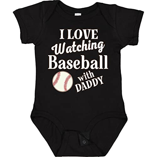 Image of inktastic Daddy Baseball Grandson Baby Bodysuit