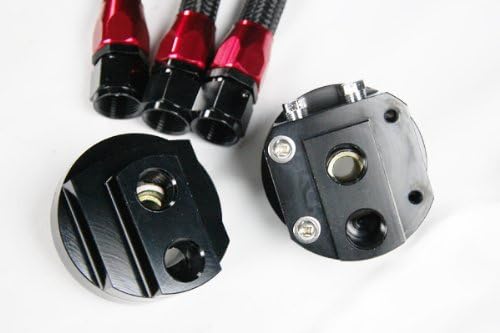 Universal 10 Row Oil Cooler Kit with Oil Filter Relocation Kit