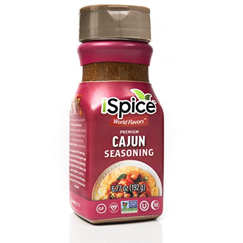 Ispice - Sugar-Free Cajun Seasoning World Flavor Super Spice Blend | All Natural | Ready To Use As Is | No Preparation Is Necessary #TOP2