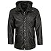 Produktbild bugatti - Herren Echtleder Lederjacke Longjacke Lammnappa schwarz