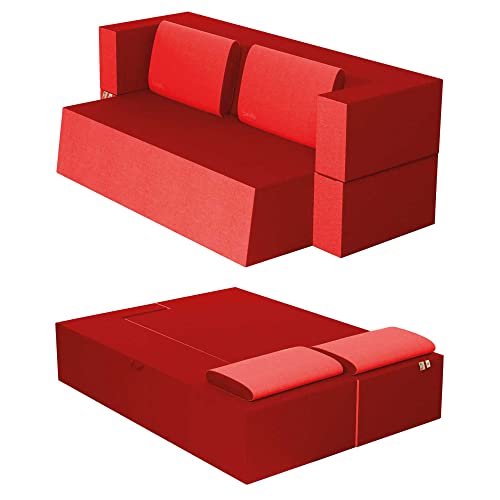 Catálogo para Comprar Online sofá cama rojo Los 30 Más Solicitado