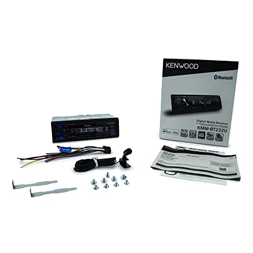 Kenwood Kmm-Bt232U Bluetooth Car Stereo With Usb Port, Am/Fm Radio, Mp3 Player, Detachable Face #TOP4