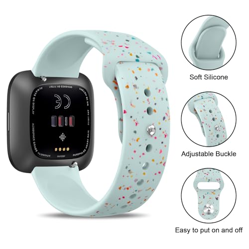 Oumida Kompatibel f&uuml;r Fitbit Versa 2 Armband/Fitbit Versa Armband f&uuml;r Damen Herren, Silikon Armb&auml;nder Classic Sport Ersatz Uhrenarmband f&uuml;r Fitbit Versa 2/Fitbit Versa/Versa Lite