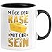K&auml;se-Liebhaber Geschenk Tasse M&ouml;ge Der K&auml;se Mir Dir Sein Kaffee-Becher (Schwarz)