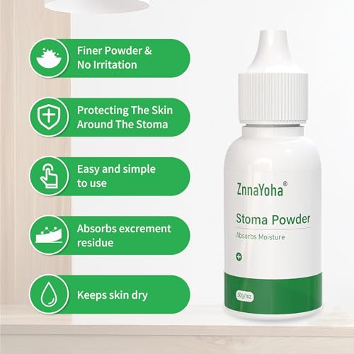 stoma powder medical protective skin barrier powderskin prep protection stoma adhesive powderostomy supplies1 oz