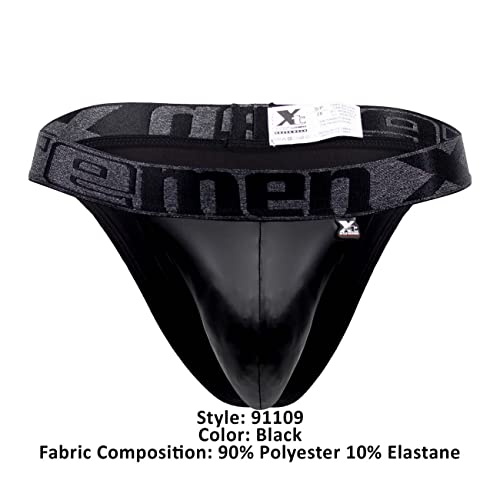 Xtremen 91109 Faux Leather Bikini Color Black Size Xl #TOP3