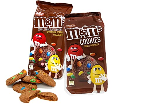 M&M's - 2x Double Chocolate Cookies - 2 Confezioni...