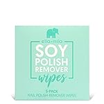 ella+mila Soy Nail Polish Remover Wipes Non-Acetone Lint Free Nail Wipes - Non-Toxic Fingernail Polish Remover - Unscented & Enriched with Vitamins A,C & E (5 Pack) - Image 4