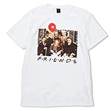 [Jack'n da Box] FRIEND ペニーワイズ ジェイソン ジグソー キラー EX133 tシャツ メンズ 半袖 綿 夏 丸襟 ゆったり おしゃれ 通勤 通学 おおきいサイズ プリントＴシャツ 面白い (L, ホワイト) [並行輸入品]