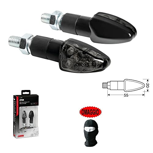 RTICOLO NUOVO E DISPONIBILE QUESTA MAGNIFICA OFFERTA PREVEDE: INDICATORI DI DIREZIONE A LED 12V CON LUCE ARANCIO E LENTE BIANCA UNIVERSALE PER TUTTI GLI ANNI DI PRODUZIONE ATOM - OMOLOGATO MOTO COSTRUTTORE: LAMPA CODICE PRODOTTO: 90101 COSA RICEVERETE:1 confezione coppia di frecce a led LA PASSIONE DELLE DUE RUOTE PER UN VERO MOTOCICLISTA DA LA GIOIA DI VIVERE DESCRIZIONE E CARATTERISTICHE PRODOTTO: Atom, indicatori direzione a led 12V - Lente bianca - luce aran