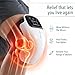FORTHIQ Knee Massager Smart for Pain Relief with Heat and Red Light Therapy, 2026 Updated Edition, Relax Tight Muscles, Ideal Gift for Men & Women, FSA-HSA Eligible