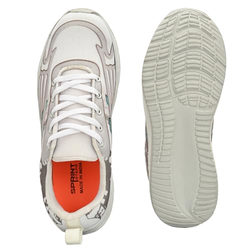 Image of Birde Men's Sports Shoes | Lightweight Running Shoes for Men | Breathable Walking Shoes with Cushioned EVA Sole | Comfortable Gym Sneakers