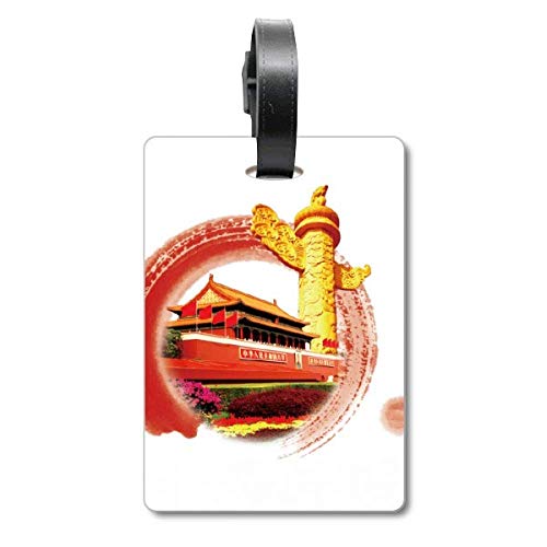 Identifiez vos dossiers avec l'étiquette Huabiao Tiananmen ronde contre la perte d'objets