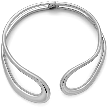 WOWORAMA Chunky Choker Collar Necklace for Women Gold Silver Tear...