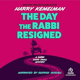 The Day the Rabbi Resigned Audiolibro Por Harry Kemelman arte de portada
