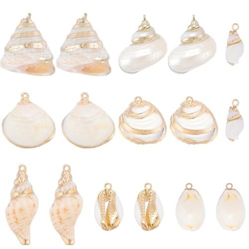 Breloque conque et coquillage pour vos bijoux d'été à la plage - 2