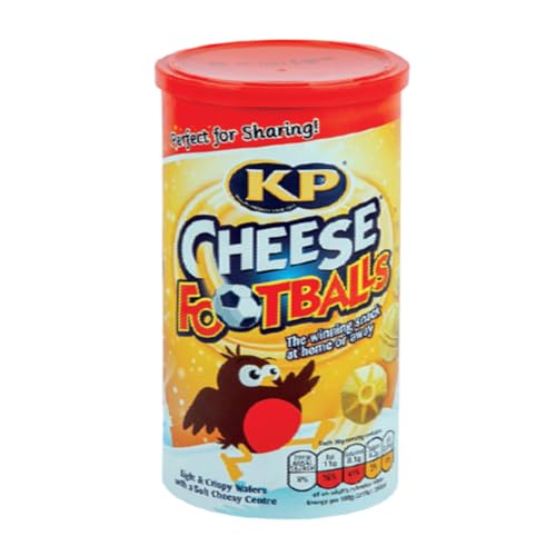 KP Cheese Footballs Tin 142g