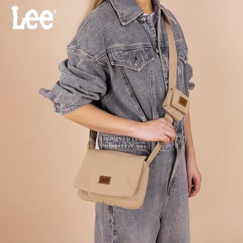 Image of Lee Small Crossbody Bags for Women, Lightweight Mini Shoulder Bags for Women Going Out Purse, Casual Bag with Earphone Pouch