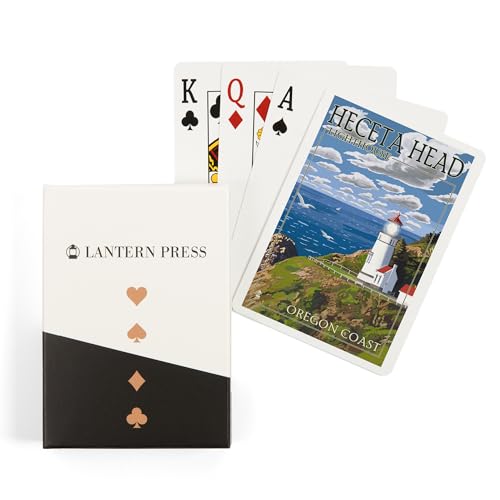 Lantern Press Playing Cards, Oregon Coast, Heceta Head Lighthouse