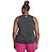 Under Armour Womens Tech Twist Tank Top, (001) Black / / White, X-Large