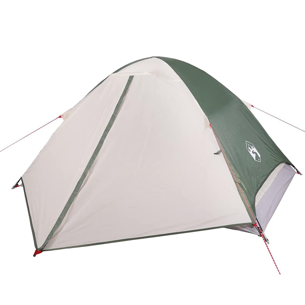 Tienda de campaña domo para personas, verde, impermeable, T-poliéster con revestimiento de PU, xx cm para exteriores y viajes