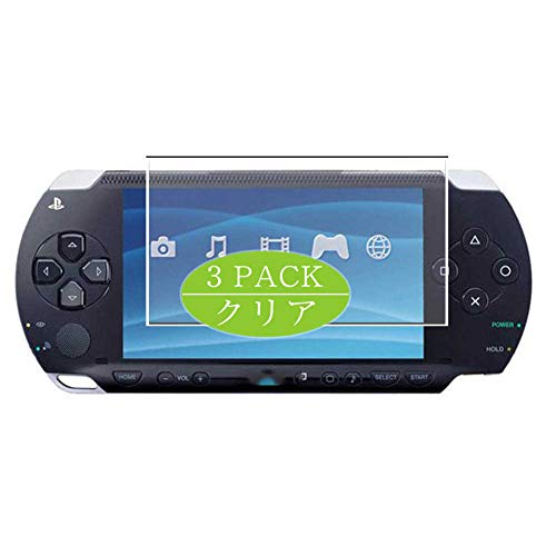 VacFun 3 Piezas Claro Protector de Pantalla, compatible con PSP Vita PCH-1000 Phat, Screen Protector Película Protectora(Not Cristal Templado)