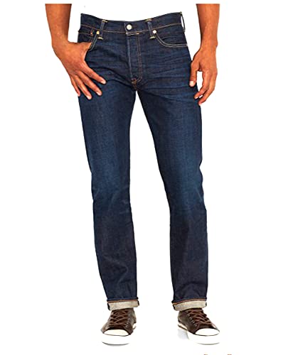 Image of Levi's Men's 501 Original-Fit-Jean, Blue Lane, 44W x 32L