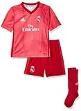 Real 3 mini (dp5447) adidas Real 3 Mini Conjunto, Unisex niños, Multicolor (Correa/rojviv), 110