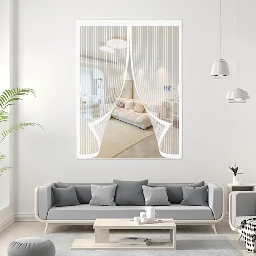 Moustiquaire coulissante 101x133 cm pour aérer la maison en plein été - 2