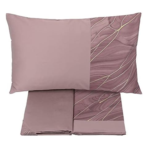 Somma - Aurum - Juego de cama de satén Cover