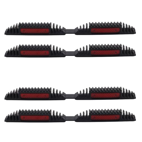 Enwye Protezioni per i Bordi delle Portiere dell'auto (4 Pezzi)