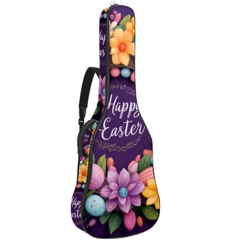 Sac de transport guitare acoustique imperméable avec mousse antichoc