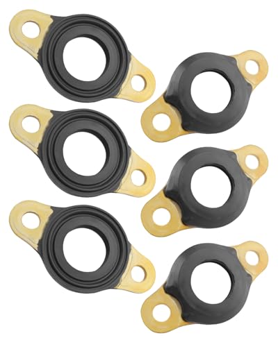 Fuel Injector Line Coupler Seals Gasket Fit for Detroit Engines DD15, Fit for Freightliner Cascadia, Fit for Western Star Trucks, Replacement A4720780180, A4720780480, 6PCS