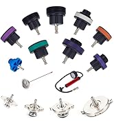 Kit Tester Pressione Radiatori Auto - Pompa Manuale Con Manometro E Adattatori Universali - Foto 9