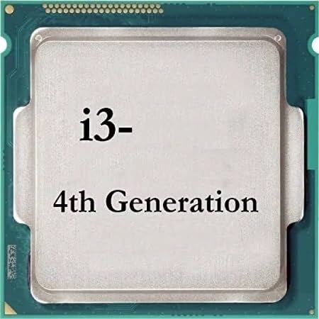 i3 4TH GEN Processor 81mother Board Processor Above 3.00 GHz LGA 1150 Socket Desktop Processor (Silver) h81 Mother Board suported (with Out Fan) Processor Only-image-14