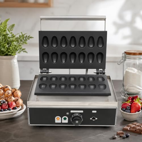Image of Commercial Waffle Maker Machine, Electric Belgian Waffle Baker, Professional Waffle Machine for Cafe Bakery Restaurant Food Stall (EGG-SHPE-WM) | Electric Belgian Waffle Baker, Professional Waffle Machine, For Cafe Bakery Restaurant Food Stall, EGG-SHPE-WM