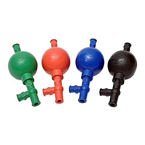 Fischer Technical BLU-001 Three Valve Safety Pipette Filler,Blue