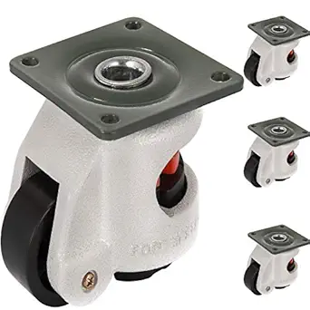 Happybuy Leveling Casters Set of 4, 1.65