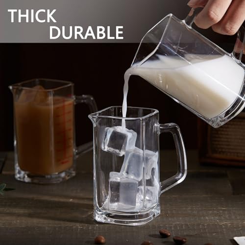 Vaso Medidor Cuadrado con Asa 120 ml 4 Oz Pack 4 miniatura 3