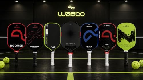 Image of WASCO Paddle Suitable for Recreational and Competitive Play. Ideal for Sports Such As Table Tennis, Pickleball, Or Paddle Tennis. Designed for Comfortable Grip and Optimal Ball Control.
