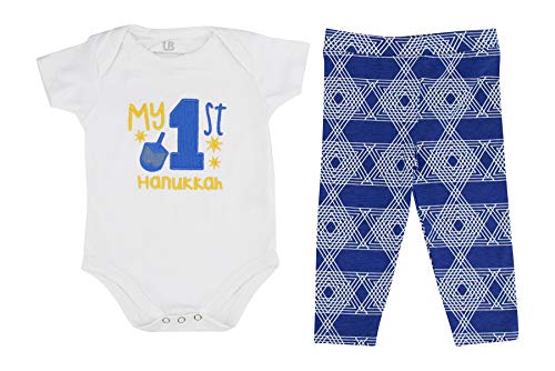 Image of Baby Boys Girls 2pc Outfit Set Short Sleeve Bodysuit with Pants