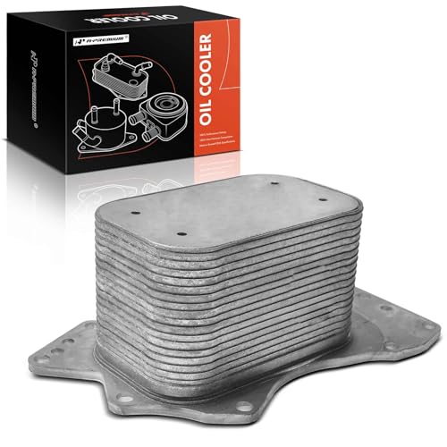 A-Premium Engine Oil Cooler Compatible with Volkswagen Touareg 2009-2010 Audi Q7 2009 V6 3.0L