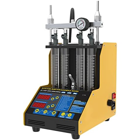 VKALTUL Ultrasonic Injector Cleaner Tester, CT150 Fuel Injector Cleaning Machine Automotive Fuel System Cleaner Injection Tester Kit 220V for Petrol Diesel Car Motorcycle Cover