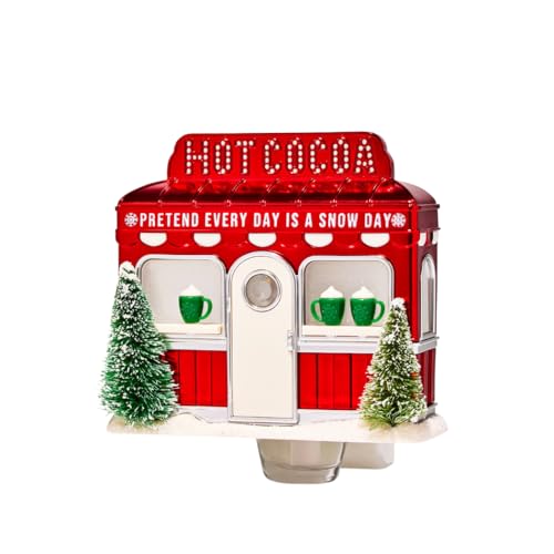 Bath & Body Christmas Cocoa Stand Nightlight Wallflowers Fragrance Plug