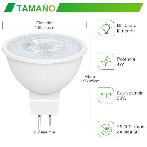 Foco dicroico LED MR16 Marca HORKEY (3)