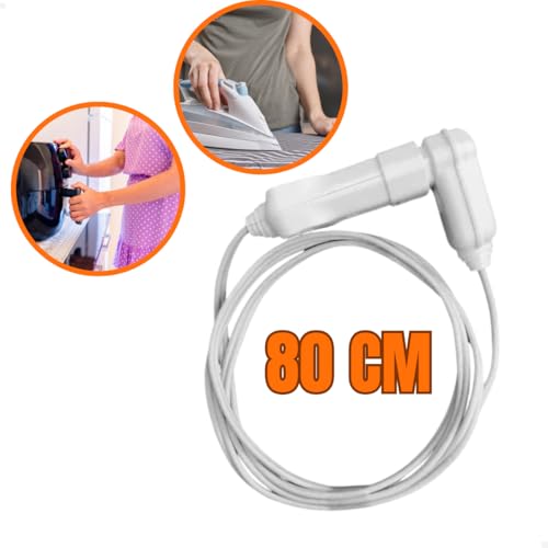 Extensão Tomada Pequena 80cm 10/20a Bivolt 3 Pinos