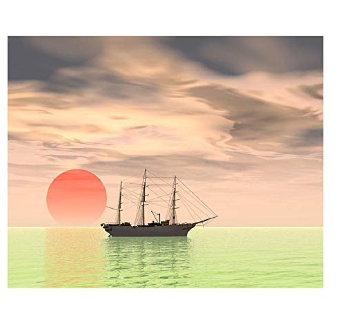 No Puzzle 1000 Pezzi Puzzle in Legno DIY Regalo del Festival Red Day And A Aboat Regalo del Festival Regalo Home Decor Arte Creativa 75x50cm