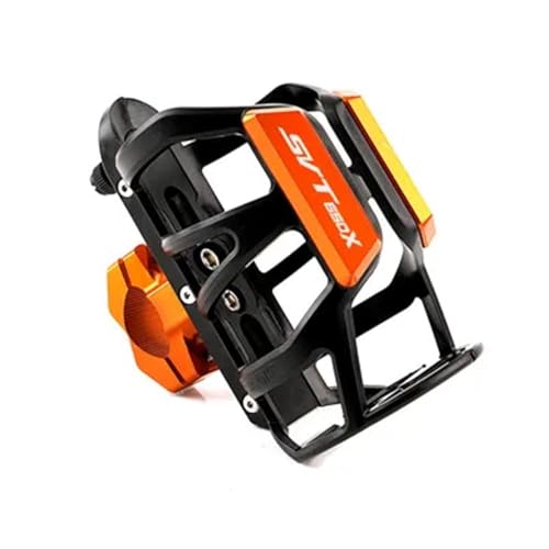 Porte-gobelet moto pour SVT 650 X 2020-2026 support de bouteille noir