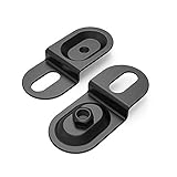 AUTO-VOX Steel Flat Tab Brackets for License Plates, Used for Soalr1 Wirless Backup Camera for...