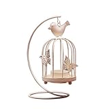 ❀ Lovely y exquisito estilo de diseño, la linterna Candle Holder es una decoración encantadora